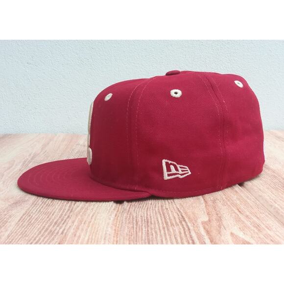 New Era 59Fifty Frisco RoughRiders Hat Ball Cap Red Size 6 3/4 MiLB - Picture 3 of 9